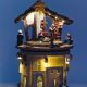 4. LED-Dekorative Krippe 14x14x23CM Stern