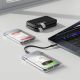 3. Orico TX25C3 2,5" HDD/SSD USB-C 5Gb/s Festplattenlaufwerk - Transparent