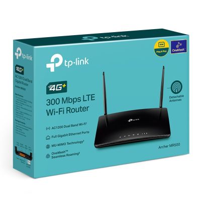 6. TP-Link Archer MR500 WLAN-Router Gigabit Ethernet Dualband (2,4 GHz/5 GHz) 4G Schwarz