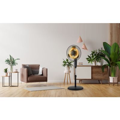 8. NOVEEN F740 16”/40cm 2-in-1 Ventilator mit Heizfunktion