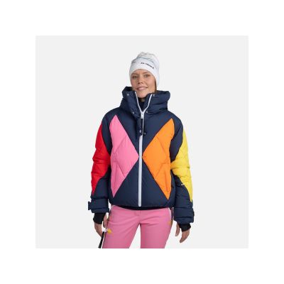 Rossignol W Diamond Down Bomber Jkt Jacke Blau