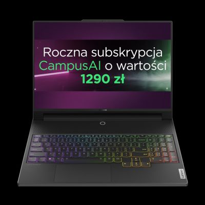 33. Lenovo Legion 9 18IAX10 Ultra 9 275HX 18" WQUXGA IPS 520 Nits glänzend 240 Hz 64 GB DDR5 5200 SSD 2 TB GeForce RTX 5090 24 GB 99,9 Wh WS11Pro Eclipse Black
