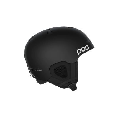 Unisex Skihelm POC Auric Cut Helm mit einstellbarem Belüftungssystem, schwarz (10496_1023)