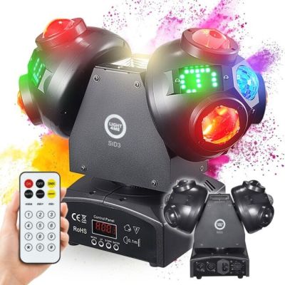 LIGHT4ME SID3 4-in-1 bewegliche Multi-Effekt-Beleuchtung
