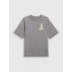 5. Lockeres T-Shirt mit Aufdruck für Mädchen 4F 4FJRSS26TTSHF3980-25S
