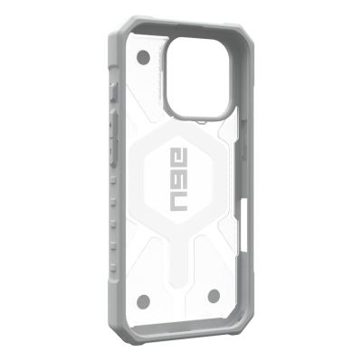 UAG Pathfinder Clear MagSafe Schutzhülle für iPhone 16 Pro (Active Neon)
