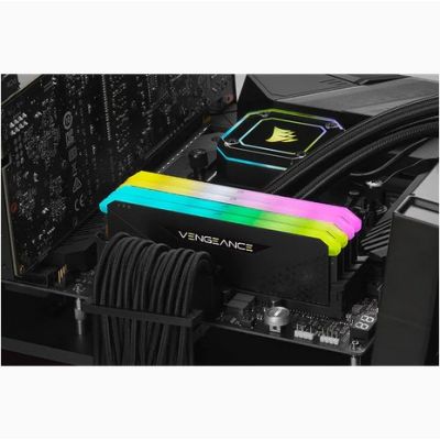 5. 16 GB DDR4-RAM, PC-Version, 3200 MHz, CL16, CORSAIR Vengeance RGB (Einzelhandel)