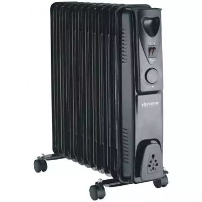 2. VOLTENO Ölkühler 13-Lamellen 2500W Schwarz