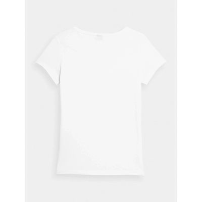 4. Normales, schlichtes Damen-T-Shirt 4F 4FMM00TTSHF731-10S