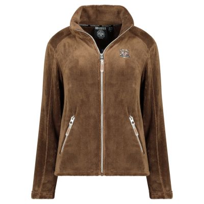 Damen-Fleecejacke Geographical Norway TICARINA TAUPE DB LADY 0124 (WZ8082F/GN-TAUPE)