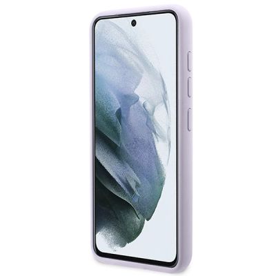 5. Karl Lagerfeld KLHCS23MSNIKBCU S23+ S916 Hardcase lila/lila Silikon Ikonik