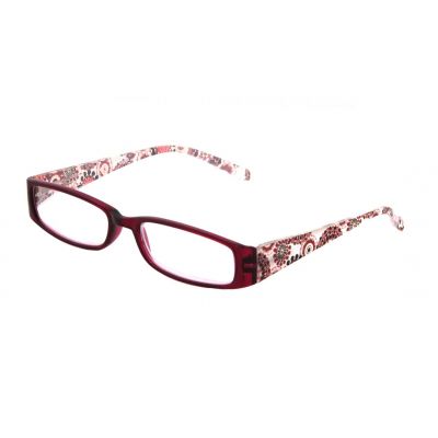 Lesebrille RFCGWE +2.50 rot +Etui