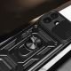 7. Hybrid Armor Camshield iPhone 17 Hülle mit Ständer und Kameraabdeckung - Schwarz