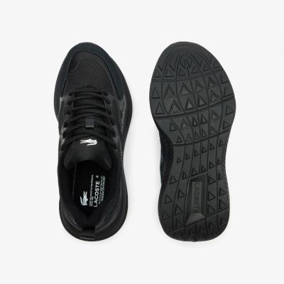4. Lacoste L003 EVO Herren Sneakers Lifestyle Sportschuhe schwarz (747SMA012102H)