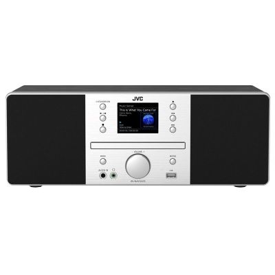 JVC RD-E874B schwarzes Radio