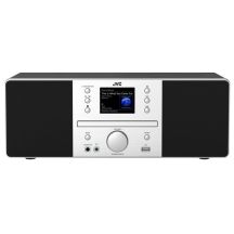 JVC RD-E874B schwarzes Radio