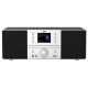 JVC RD-E874B schwarzes Radio