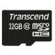 32 GB Transcend SDHC Class 10 microSD-Karte mit Adapter