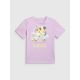 5. Mädchen-T-Shirt mit Aufdruck, regulär, Größe 4F 4FJRAW26TTSHF4326-052S