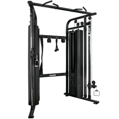 23. VIRTUFIT CC100 KABELÜBERGREIFEND - DOPPELTE VERSTELLBARE SEILROLLE - FUNKTIONSTRAINER