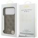 8. Guess 4G Small Classic Logo MagSafe Hülle für iPhone 17 Pro Max – Braun