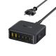 Baseus EnerFill FH21 120W Ladestation 4xUSB-C + 2xUSB-A - Schwarz