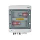 Hermetischer DC/AC-Emitteranschlusskasten IP65 mit Dehn 1000-V-DC-Überspannungsableiter Typ 2, 2 x PV-String, 2 x MPPT // Dehn-AC-Begrenzer Typ 2, 16 A, 3-polig