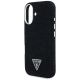 6. Guess Denim Triangle Logo MagSafe Hülle für iPhone 16 - Schwarz