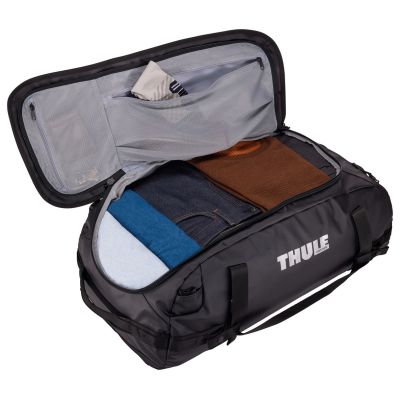 6. Thule Chasm TDSD303 Schwarze Sporttasche 70L Polyester Schwarz
