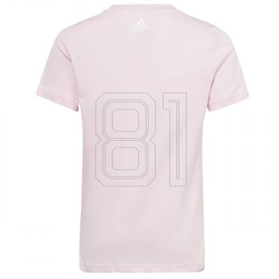 2. Essentials Linear Logo Slim Fit T-Shirt aus Baumwolle Jr IC3152