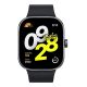 2. Xiaomi Redmi Watch 4 Obsidian Black Smartwatch