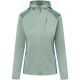 3. Damen-Sweatjacke VIKING Birger Lady mit Reißverschluss und Kapuze, grün