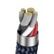 7. Baseus CATS000003 Lightning – USB-C-Kabel 20 W 480 Mbit/s 1 m – blau