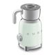 4. Smeg MFF11PGEU Milchaufschäumer/Wärmer, automatischer Milchaufschäumer/Wärmer, Grün