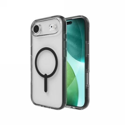 ZAGG Santa Cruz Snap MagSafe Case für iPhone Air – Transparent und Schwarz