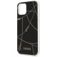 8. Guess Gold Chain Collection iPhone 12 Pro Max 6,7" Hülle - Schwarz