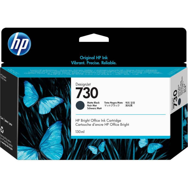 4. HP DesignJet 730 Tintenpatrone Mattschwarz 130 ml