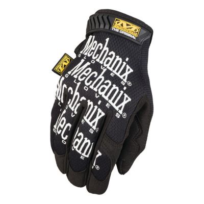 8. Mechanix THE ORIGINAL SCHWARZE Handschuhe Größe M
