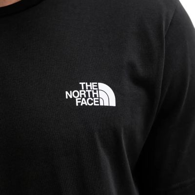 3. The North Face M Half Dome Photo SS Tee NF0A8EE9JK31 Schwarz L