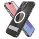 5. Spigen Ultra Hybrid S MagSafe Hülle mit Ständer für iPhone 15 Pro – transparent