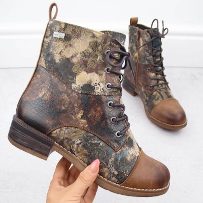 24. Rieker W RKR722 isolierte Stiefeletten