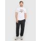 6. Herren-T-Shirt mit Aufdruck, regulär, Größe 4F 4FRAW25TTSHM3612-10S