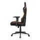 7. COUGAR CGR-A2F Universal-Gaming-Stuhl, gepolsterter Sitz, Schwarz, Orange