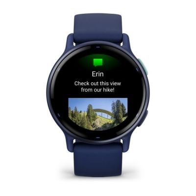 2. Garmin Vivoactive 5 42 mm Marineblaue Uhr