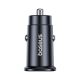 10. Baseus GoTrip USB-C / USB-A 30W Autoladegerät - Schwarz