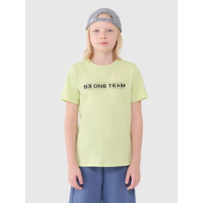 4. T-Shirt 4F Jr 4FJWSS25TTSHM2186-45N