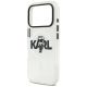 6. Karl Lagerfeld IML Karl Sketch Logo MagSafe Case für iPhone 17 Pro - Transparent