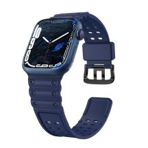 Armband Triple Protection für Apple Watch 38 / 40 / 41 mm Armband - Marineblau