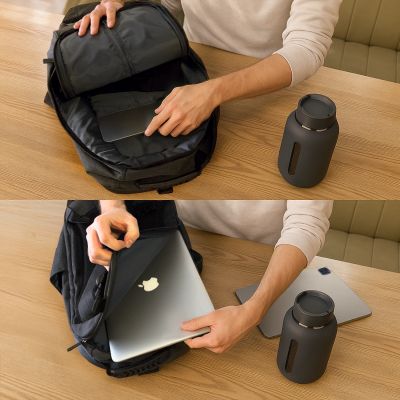 21. Wozinsky Fahrrad-Gepäckträgertasche, Fahrradrucksack mit Rahmen, 2-in-1, 40l, schwarz (WBB33BK)