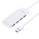 Orico PAPW4A-U3 USB-Hub mit 4 Anschlüssen (4x USB-A 3.0, 1,8 m Kabel) – Weiß